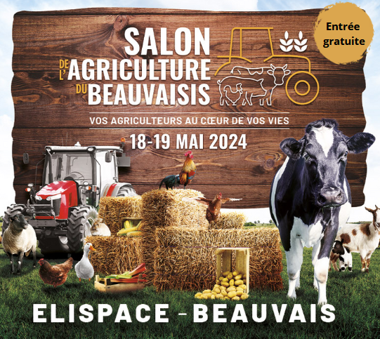 🚜 Les 18 et 19 mai, venez nombreux découvrir le dynamisme agricole des #hautsdefrance au 1ᵉʳ Salon de l'agriculture de #Beauvais ! 🌾 Une véritable célébration des acteurs locaux et de leurs produits exceptionnels ➡ ow.ly/ijKM50Ry39C