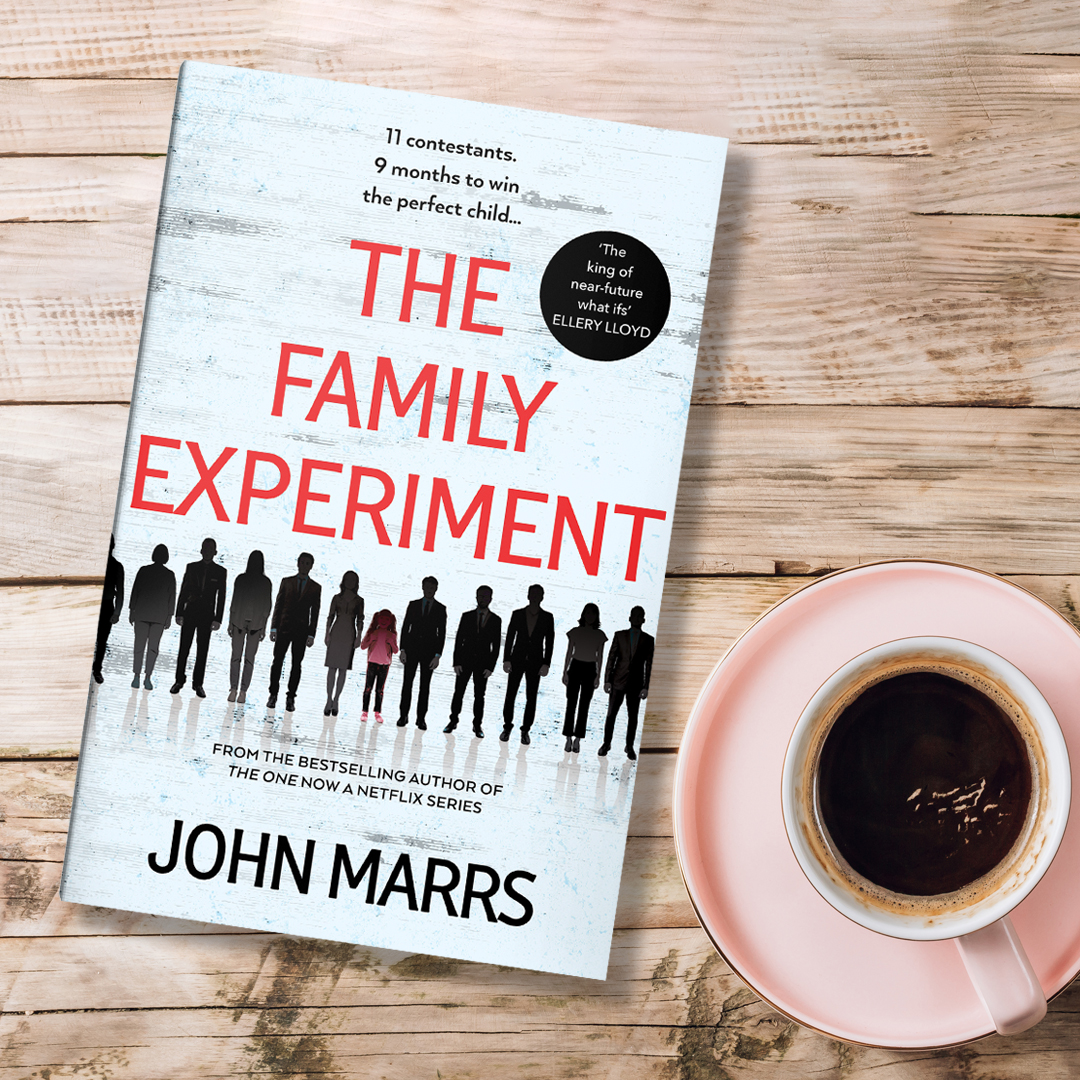 It's publication day for me! #TheFamilyExperiment is released on eBook, in hardback and on audiobook today. It's my fifth and final - for now - speculative fiction novel, set in the same world as The One and The Marriage Act.