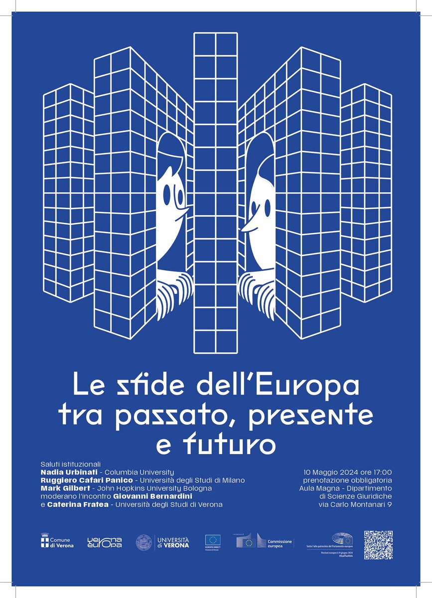 CDE Univr (@cdeunivr) on Twitter photo Ricordiamo a tutti l'evento di domani alle ore 17:00 presso l'Aula Magna del Dipartimento di Scienze Giuridiche!
"𝙇𝙚 𝙨𝙛𝙞𝙙𝙚 𝙙𝙚𝙡𝙡'𝙀𝙪𝙧𝙤𝙥𝙖 𝙩𝙧𝙖 𝙥𝙖𝙨𝙨𝙖𝙩𝙤, 𝙥𝙧𝙚𝙨𝙚𝙣𝙩𝙚 𝙚 𝙛𝙪𝙩𝙪𝙧𝙤"
Vi aspettiamo numerosi! Ricordiamo a tutti l'evento di domani alle ore 17:00 presso l'Aula Magna del Dipartimento di Scienze Giuridiche!
"𝙇𝙚 𝙨𝙛𝙞𝙙𝙚 𝙙𝙚𝙡𝙡'𝙀𝙪𝙧𝙤𝙥𝙖 𝙩𝙧𝙖 𝙥𝙖𝙨𝙨𝙖𝙩𝙤, 𝙥𝙧𝙚𝙨𝙚𝙣𝙩𝙚 𝙚 𝙛𝙪𝙩𝙪𝙧𝙤"
Vi aspettiamo numerosi!