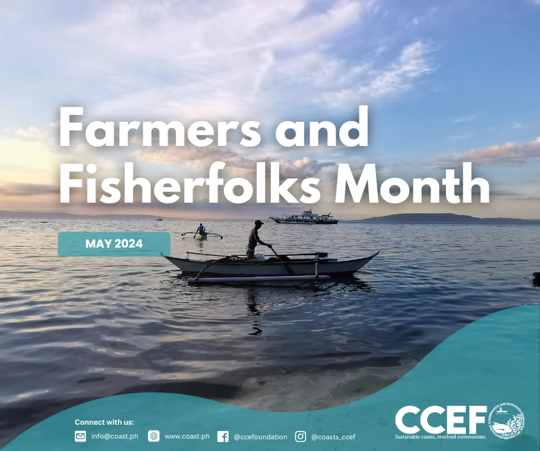 The month of May is 𝗙𝗮𝗿𝗺𝗲𝗿𝘀 𝗮𝗻𝗱 𝗙𝗶𝘀𝗵𝗲𝗿𝗳𝗼𝗹𝗸𝘀 𝗠𝗼𝗻𝘁𝗵!

It is dedicated to celebrating the invaluable contribution of our farmers and fisherfolks towards achieving food security in our country.

Let's show our appreciation and gratitude to them!

#CCEF
