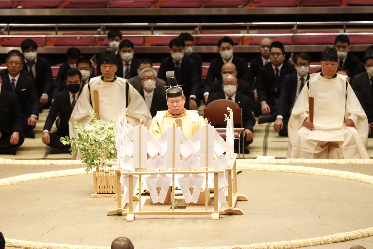 土俵祭 一般観覧情報＞ 5月11日(土) 入場無料 両国国技館 開場：9時20