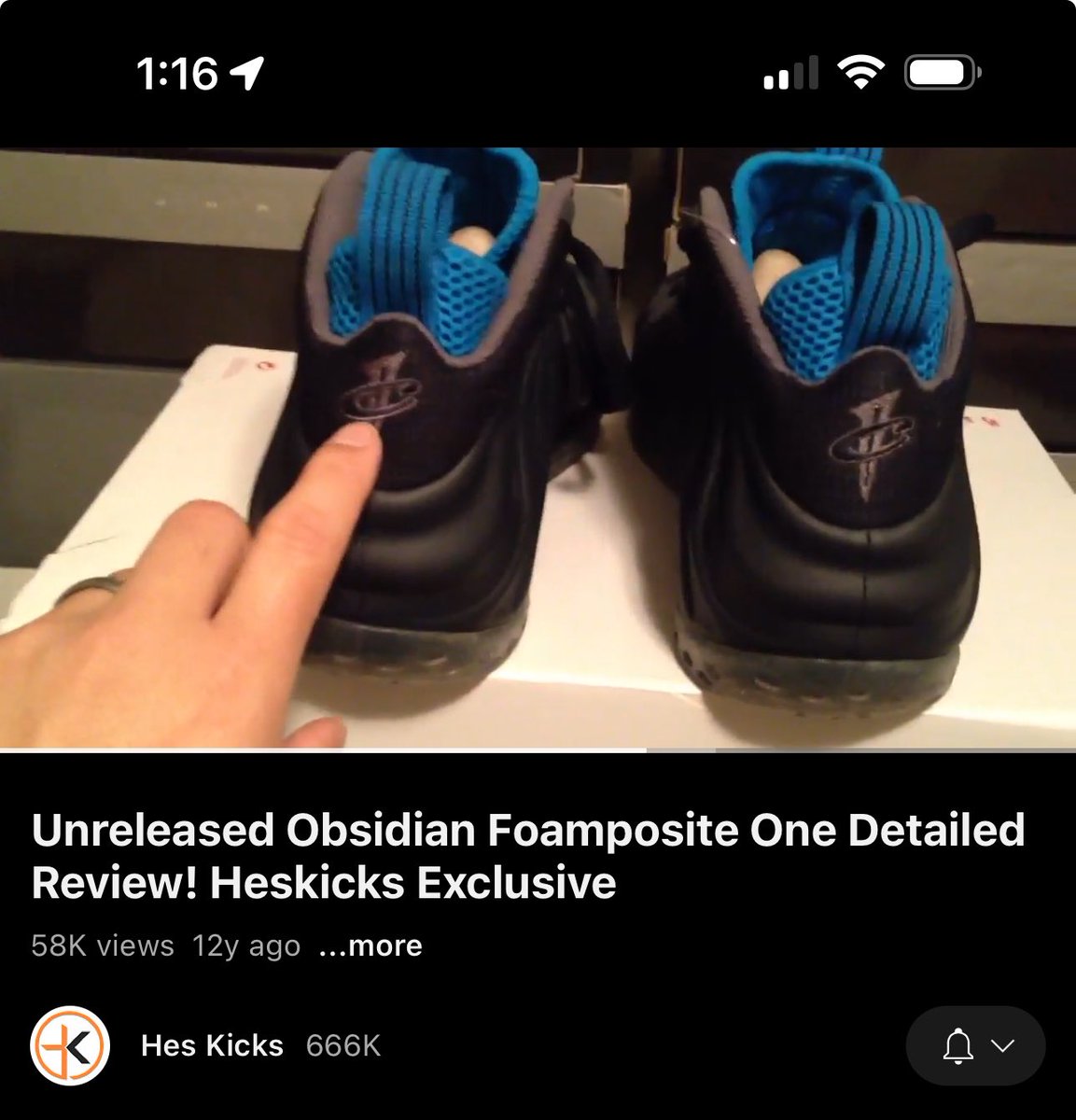 Hey @Heskicks went into a Foamposites rabbit hole and came across this vid, do you still have these????