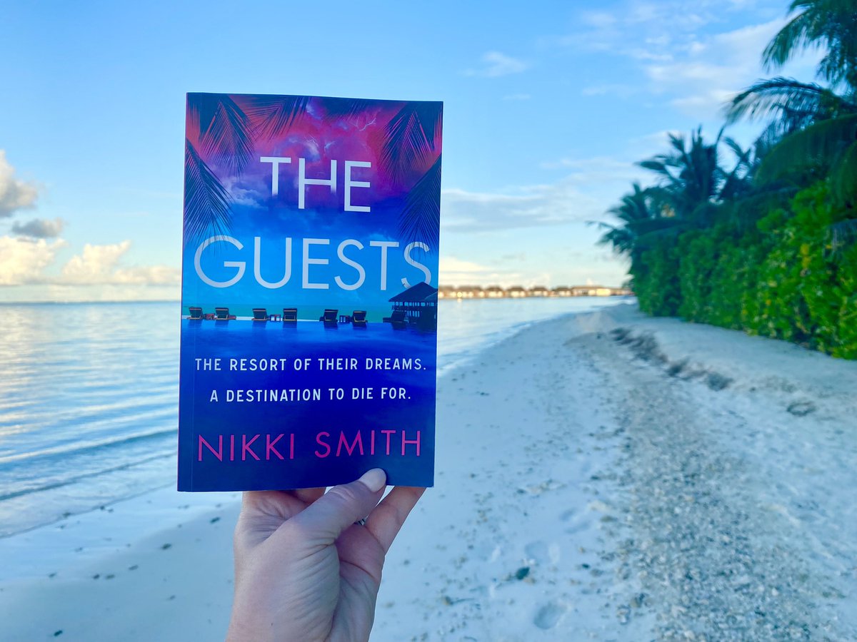 #TheGuests publishes 2 weeks today!! A huge, huge thank you to other authors, early readers, bloggers & booksellers who have supported it 🙏🏻 If you fancy getting an early copy, I will be picking one of my newsletter subscribers to win one next week! 😎🏝️ nikkismithauthor.com