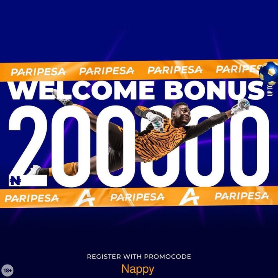 I made 500k with the 200k registration bonus i got when i registered on paripesa Register here cutt.ly/lw5eN6JJ to get yours