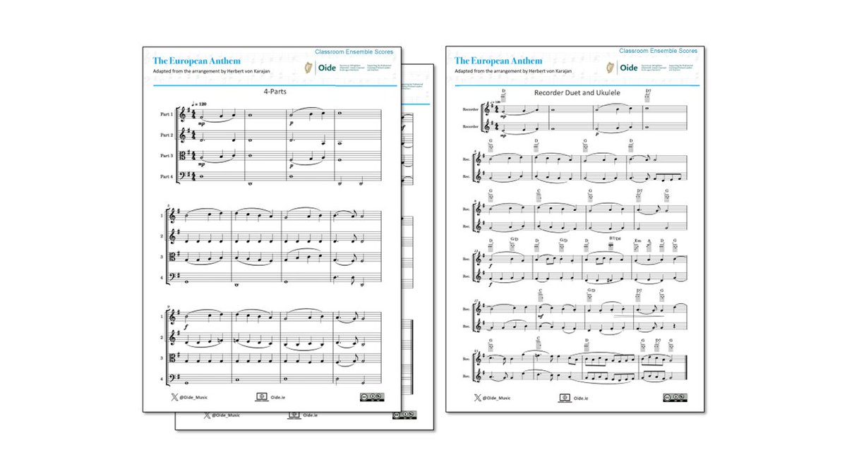 Celebrating Europe Day in your music classroom today? Visit bit.ly/OideMusicEurop… and bit.ly/OideMusicEurop… Ag ceiliúradh Lá na hEorpa i do sheomra ranga ceoil inniu? Tabhair cuairt ar bit.ly/OideCeolLánahE… agus bit.ly/OideCeolLánahE… @PPMTA @Education_Ire @dfatirl