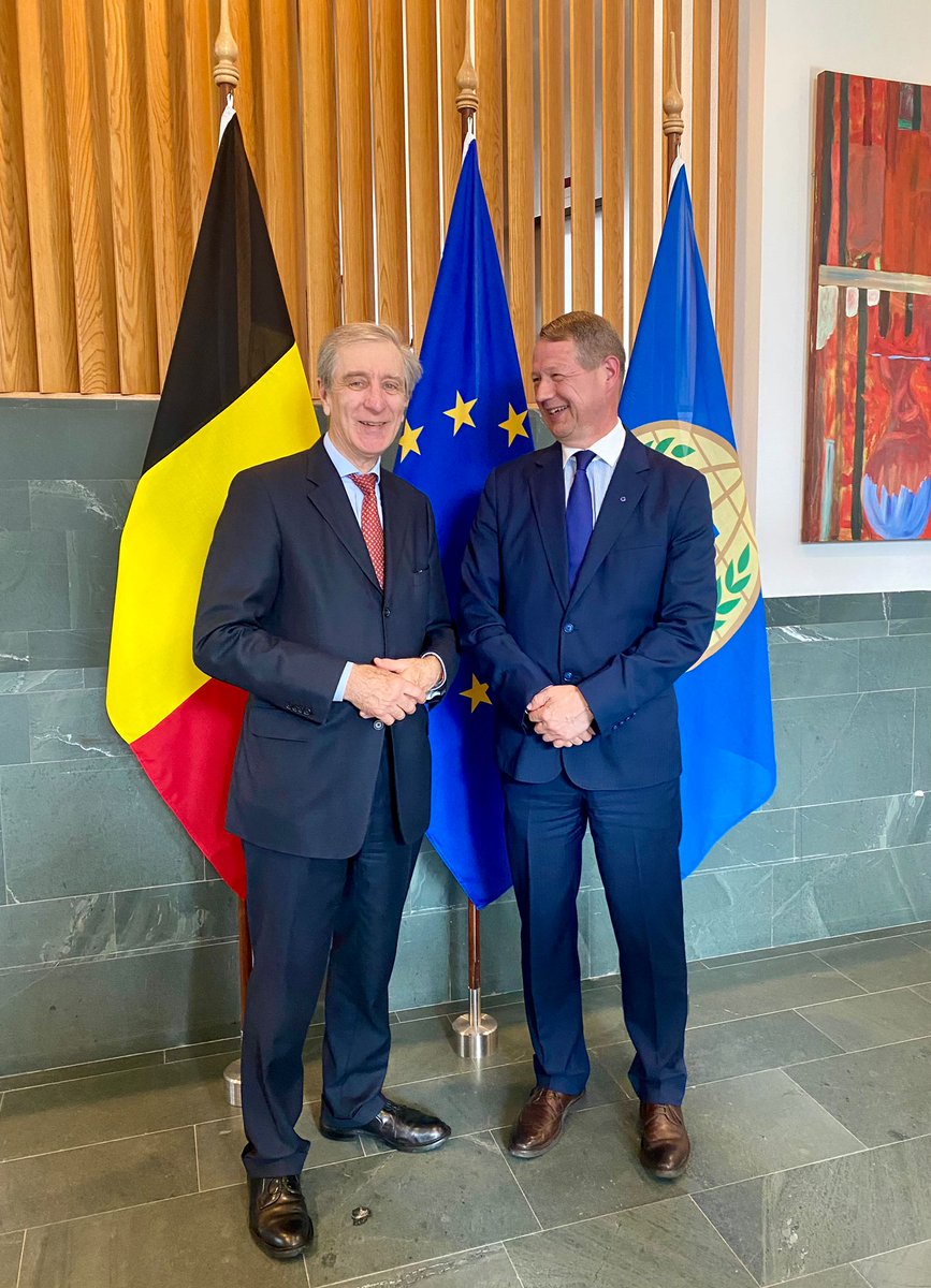 🇪🇺EU Day 2024 in The Hague, marking the long-standing EU political and financial support to the @OPCW was celebrated at the OPCW HQ with presence of DG Fernando Arias.