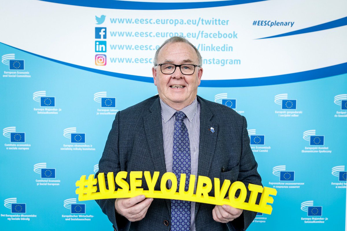 #EuropeDay is also a day to remember the carnage of two terrible world wars and to promise that we do everything we can to prevent it from happening again. From 6-9 June, your vote can be once again a means of preserving peace. President @smsboland #EUElections2024 #UseYourVote