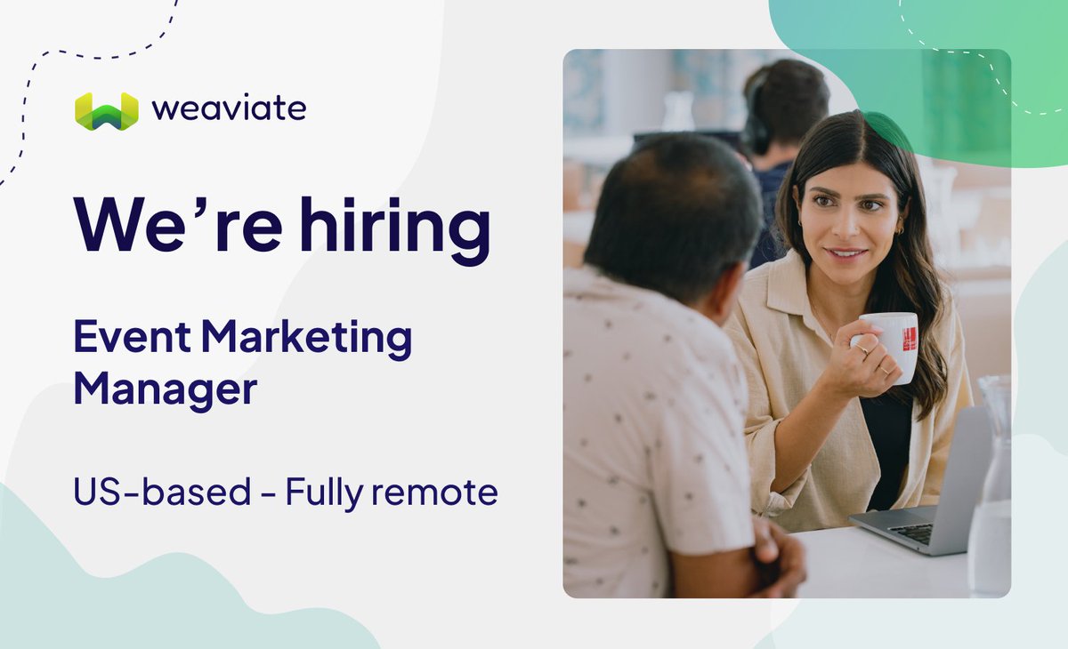 Dreaming of a marketing career in the world of Tech? Here's your opportunity! ✨ Join @weaviate_io's growing marketing team as an 𝗘𝘃𝗲𝗻𝘁 𝗠𝗮𝗿𝗸𝗲𝘁𝗶𝗻𝗴 𝗠𝗮𝗻𝗮𝗴𝗲𝗿. 🚀 If you're excited about the end-to-end planning and delivery of marketing events and have an…