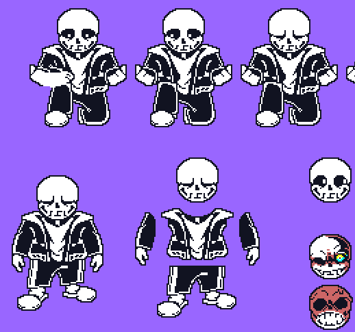 Chaotic Time Trio Sprite Sheet (1/3)