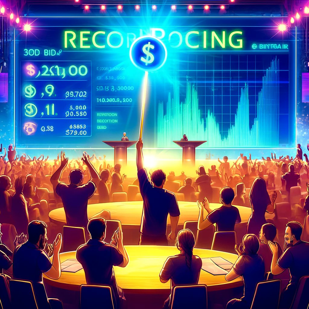 🏆 Proud moment for our community! An IBNSCTrade user just broke the record for the highest bid in our decentralized auctions.

#RecordBreaking #AuctionWin