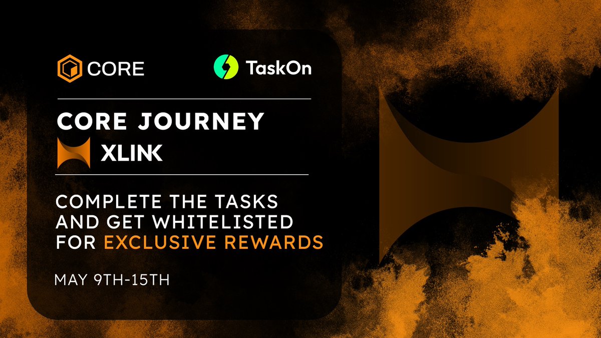 The @XLinkbtc campaign on @taskonxyz ends in 7 days 📢 Participate now to get whitelisted for exclusive rewards👇 taskon.xyz/campaign/detai…