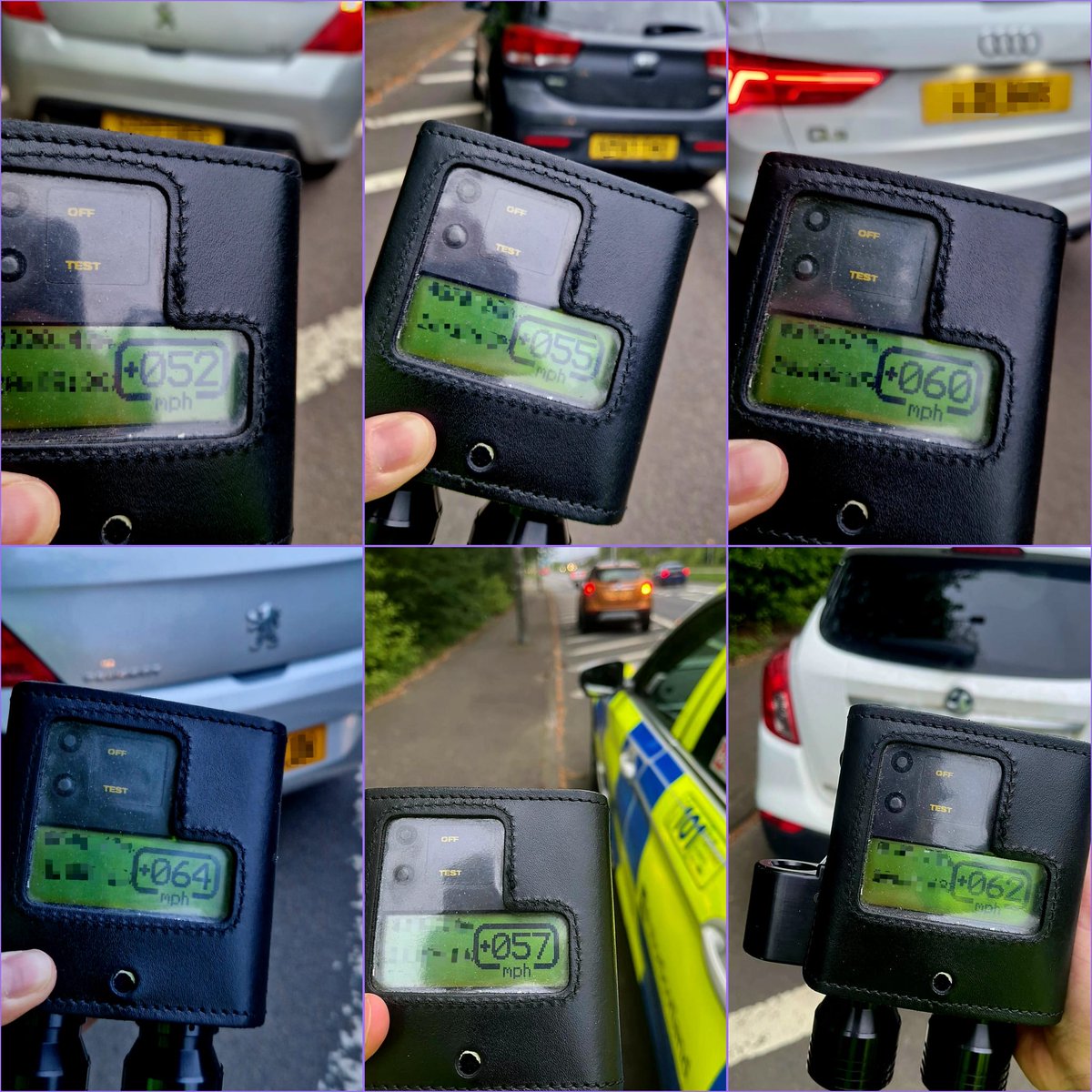 #EdinburghRP completed a speed check on the A8 ,Glasgow Road within a 40mph speed limit section yesterday evening. 8 drivers were detected exceeding the 40mph limit! 3 drivers reported to @COPFS and 5 drivers issued conditional offer tickets. #KnowYourLimits