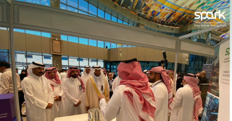 ksa_spark's tweet photo. King Salman Energy Park proudly joined the exhibition at @KFUniversity as part of Saudi #Environment_Week 🌏.