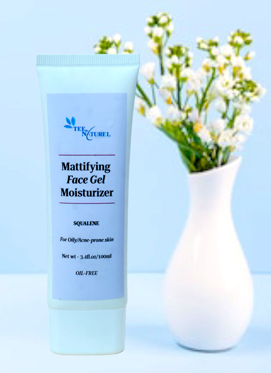 Ready to bid farewell to acne and excess shine? Try our Mattifying Gel Moisturizer with Squalane today and say hello to radiant, balanced skin!

#MattifyingMoisturizer #SqualaneSkincare #AcneSolutions #OilControl #BeautyByTeeNaturel #ClearSkinGoals #thursdayvibes