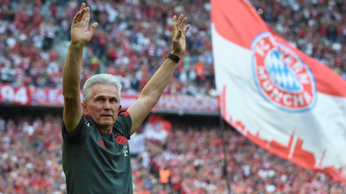 Happy birthday to Bayern's legendary coach Jupp Heynckes, who turns 79 today 🎉🇩🇪