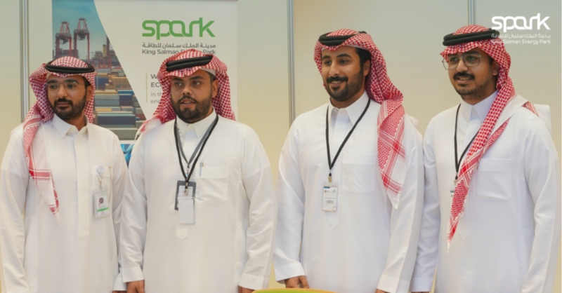 ksa_spark's tweet photo. King Salman Energy Park proudly joined the exhibition at @KFUniversity as part of Saudi #Environment_Week 🌏.