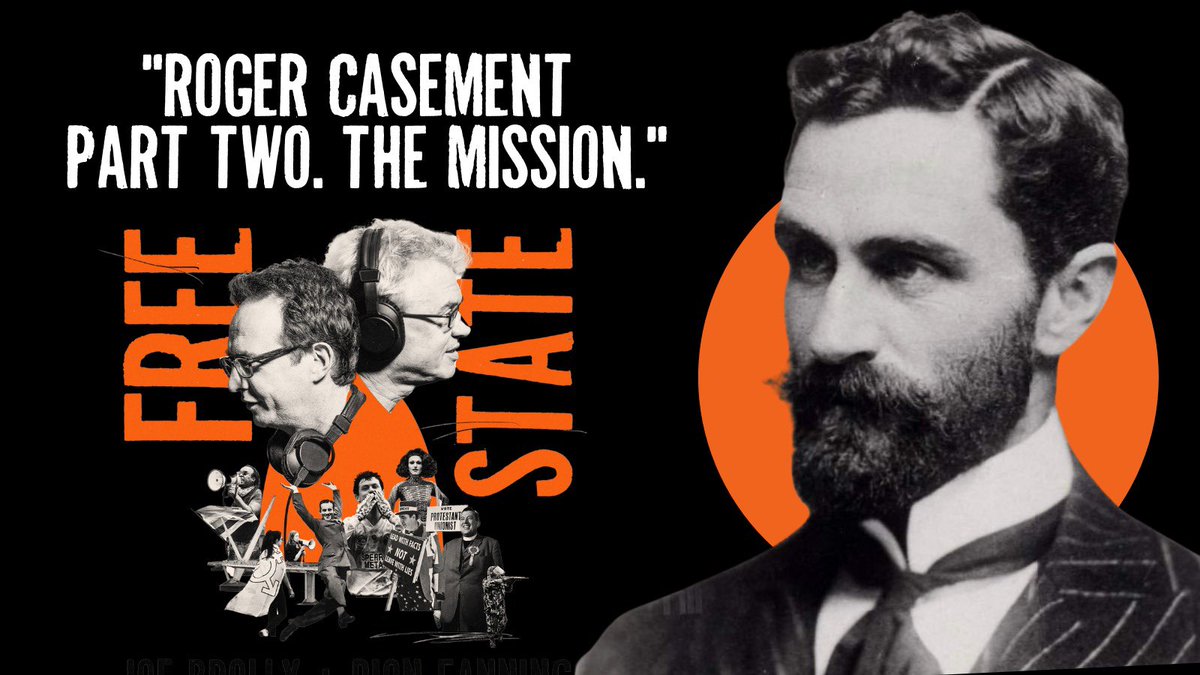 Roger Casement - The final act Today’s @freestateirl Listen on @spotifypodcasts open.spotify.com/episode/2tLD2b… Listen on @ApplePodcasts podcasts.apple.com/ie/podcast/fre… Sign up for updates via freestatepodcast.com Powered by @acast