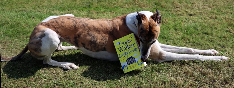 It's paperback publication day for Country Secrets, so I've shamelessly bribed the family pets into posing for packshots on my blog... fionawalker.com/2024/05/09/sun…