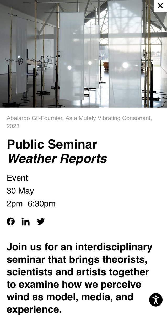 join us at @JHansardGallery 30 May for Weather Reports, an interdisciplinary seminar that brings theorists, scientists and artists together to examine how we perceive wind as model, media, and experience jhg.art/whats-on/