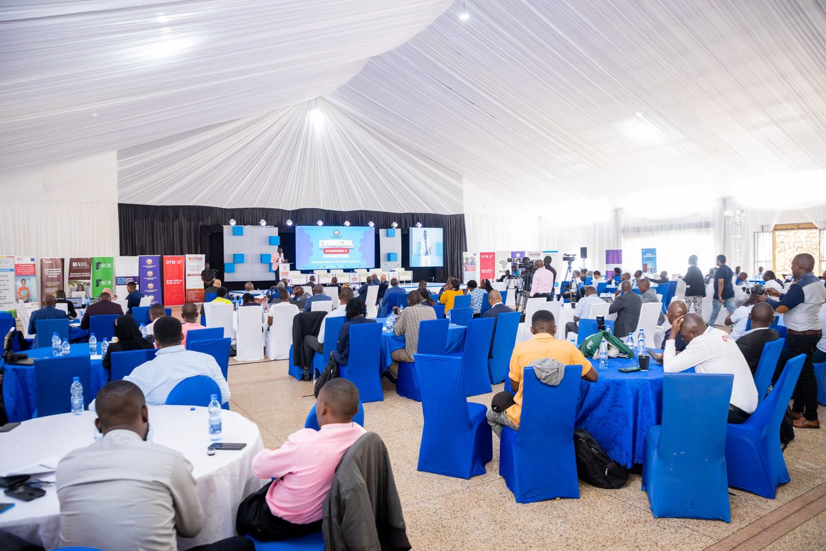 CmaUganda's tweet photo. #HappeningNow: Our CEO, Josephine Okui Ossiya, is presenting at the #UMAFinancialSymposium.

She delves into accessing non-bank, long-term financing solutions through the capital markets, shedding light on innovative approaches that can drive sustainable growth for businesses. https://t.co/2r1iM196K6