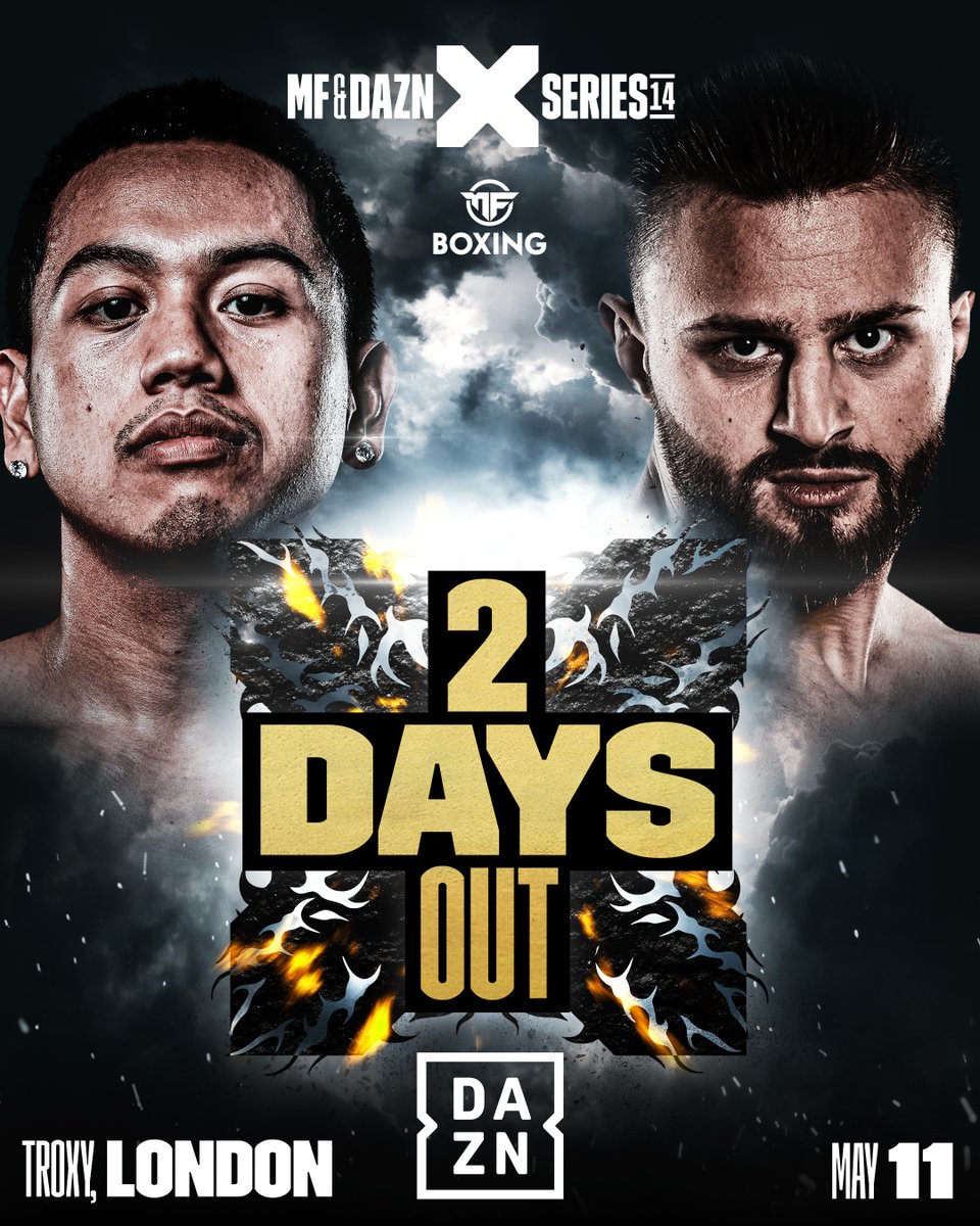 𝐓𝐖𝐎 𝐃𝐀𝐘𝐒 𝐎𝐔𝐓 🔥 @therealsaltpapi vs @FerrariAmadeusz, TWO title fights, and a fully STACKED card 🍿 Tickets available ➡️ tinyurl.com/XSeries14 @MF_DAZNXSeries | @KickStreaming | @PrimeHydrate | #XSeries14