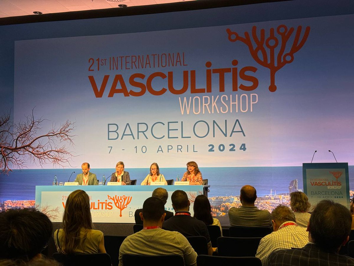 🆕 Success of International Vasculitis Workshop organised by #CLÍNIC-@IDIBAPS

It was organised by the IDIBAPS Systemic Vasculitis research group

👉 i.mtr.cool/ijxjnsdtem