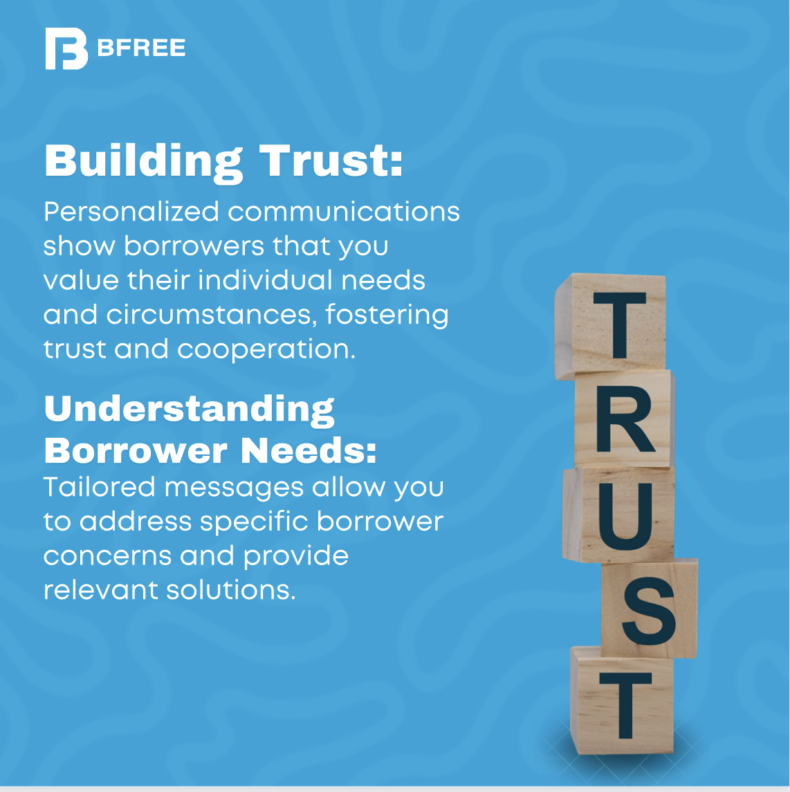 #BFREE #ethicaldebtcollection #Debtcollection #creditmanagement #DebtRecovery #Digitallending #PersonalizedMessaging #Personalization #BorrowerRelationships #LendingSuccess #BorrowerEngagement #TrustBuilding #thursday #ThursdayThoughts