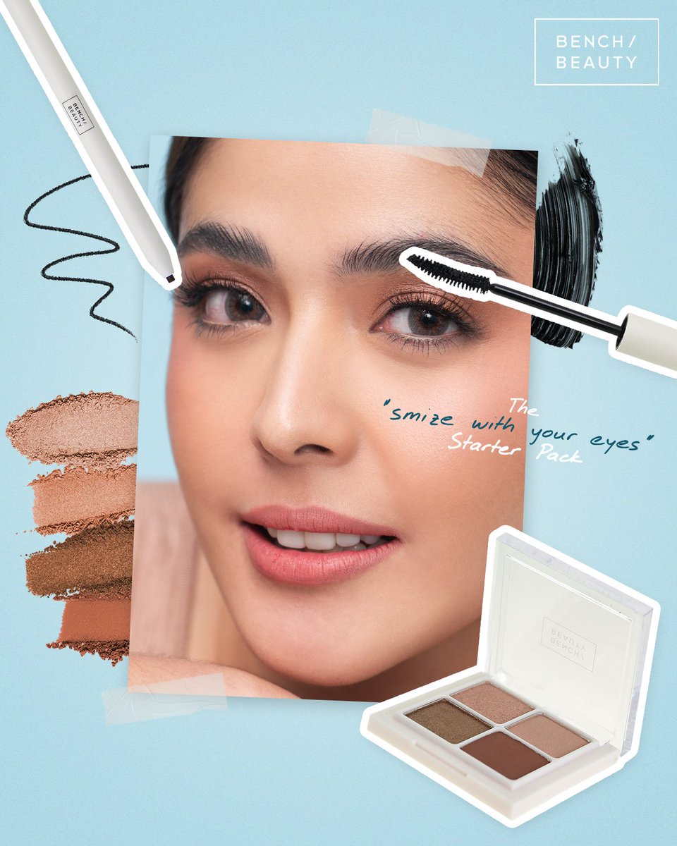 Eyes that mesmerize with just a few swipes! Get ready to slay effortlessly with #BENCHBeauty Eye Shadow Palette, Eye Liner, and Mascara in hand. 😍 Elevate your eye game now - shop and unleash your inner beauty boss! 👑

#BENCHBeautyEveryday