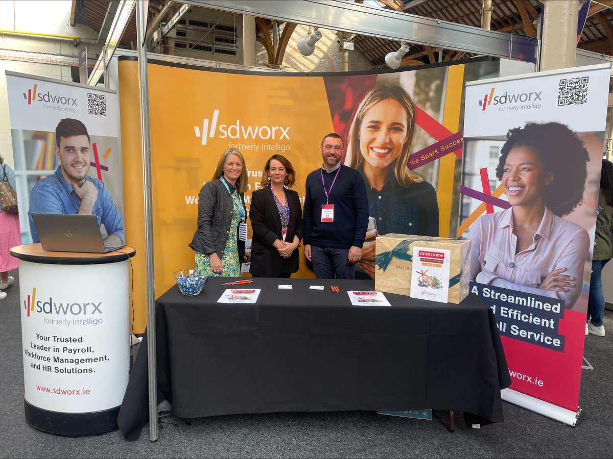 👋 We're here at the @CIPDIreland Conference in the RDS and we're beyond thrilled to meet all in attendance. Come swing by our stand and say hello! #CIPDIrelandAC #CIPDHRConference #SDWorx #PayrollExperts