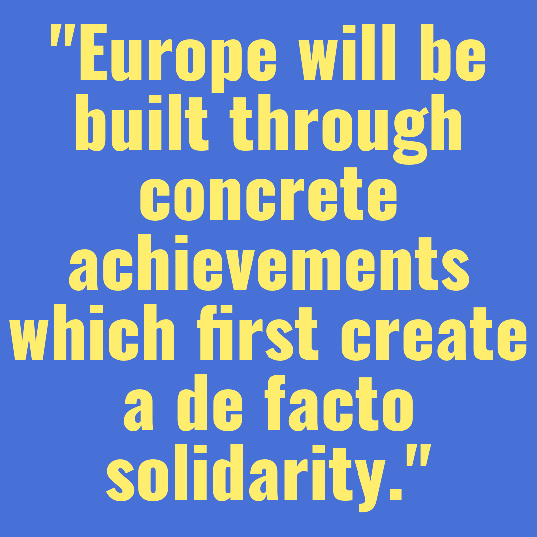 Solidarity was at the core of the vision of Europe laid out in the Schuman Declaration. #EuropeDay - to this day, this vision of solidarity and peace continues to drive the European trade union movement.