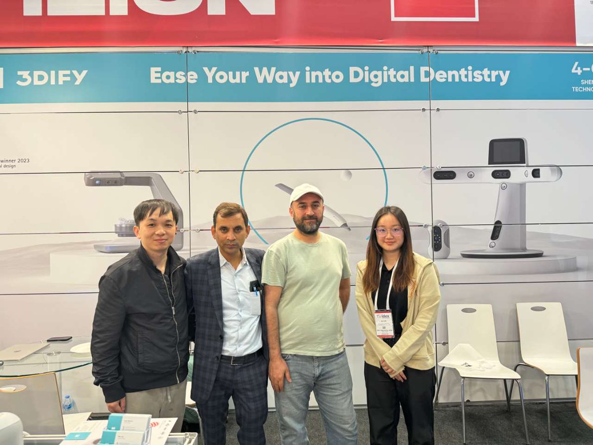 3DIFY is thrilled to be part of IDEX 2024, the premier dental equipment and materials exhibition! 🎉We showcase our cutting-edge 3D scanner technology designed specifically for dental use. 🚀

Join us in IDEX 2024

📅Date:05/08-05/11
📍Booth:4-C26.4
#IDEX2024 #3DIFY #3Dscanner