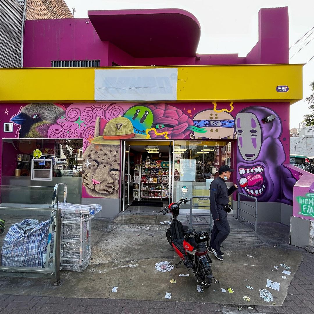 #Streetart by #Monks + #FIASCO in #Peru, for #TiendasTambo More pics at: barbarapicci.com/2024/05/09/str… #streetartPeru #Perustreetart #fiascoart #arteurbana #urbanart #murals #muralism #contemporaryart #artecontemporanea @1_StreetWalker