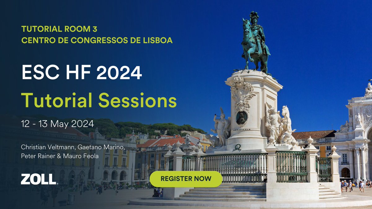 #ESC_HFA tutorial | Guideline recommended medical therapy - Implications of current publications and guidelines for daily clinical practice! ow.ly/9TtT50RA5iE Join Peter Rainer and Mauro Feola in tutorial room 3 on 13 May at 12:30 to learn: 🌟When GRMT becomes effective…