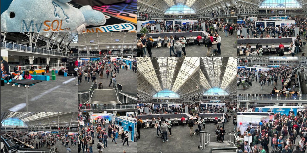 mysql_community's tweet image. #DevoxxUK has already started! London, UK, May 8-10!

#java #GraalVM #MySQL #MySQLCommunity