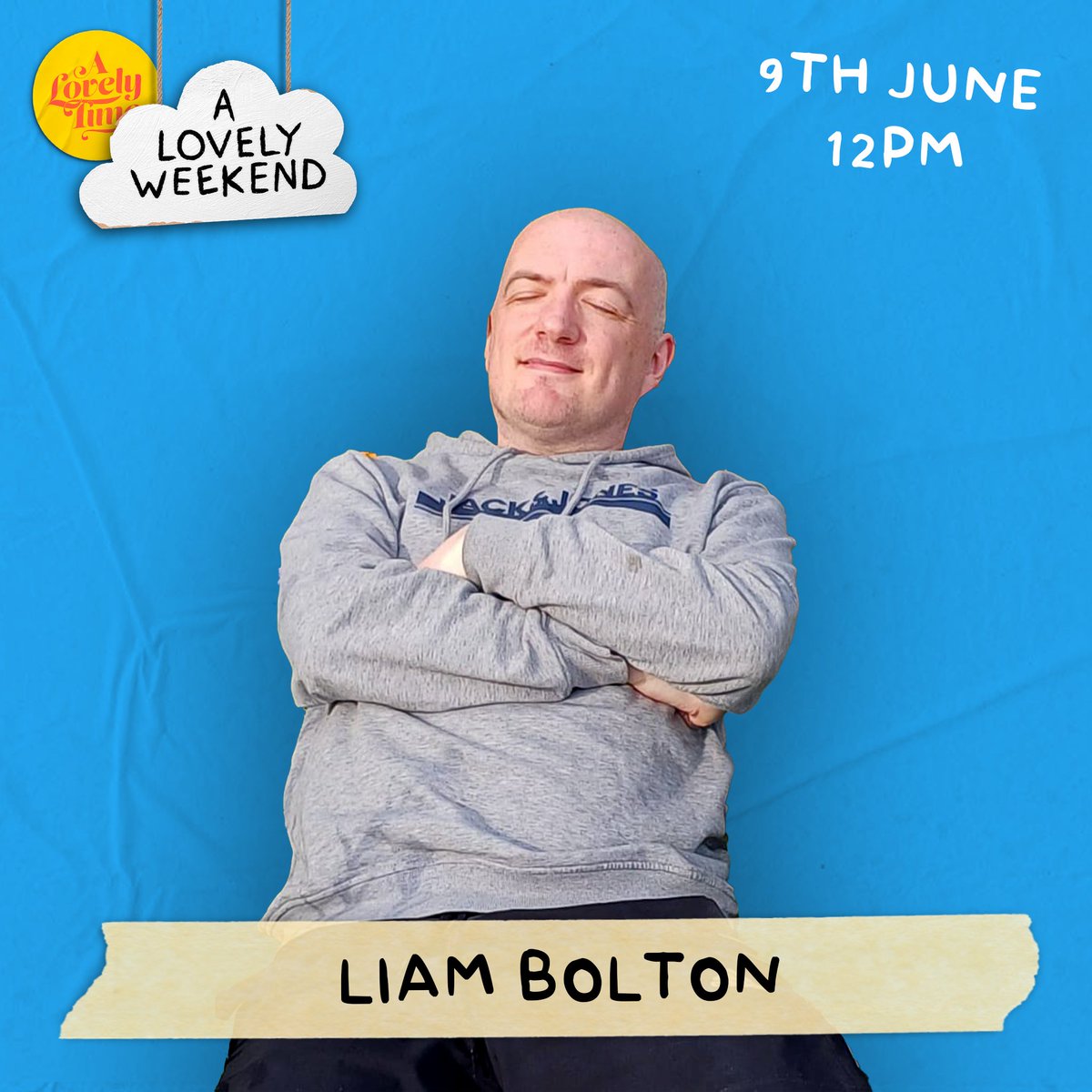 One of the main reasons we're looking forward to A Lovely Weekend in June is the chance to see @liam__bolton's debut show. If you've never seen Liam before, do yourself a favour and come down. If you have, well, what are you waiting for? 🎟️: seetickets.com/event/liam-bol…