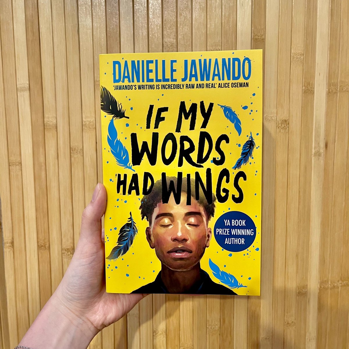 Award-winning author #DanielleJawando's new uplifting YA #IfMyWordsHadWings is out today with @simonYAbooks! 🪶

Struggling to be truly free, Tyrell Forrester finally finds his voice through spoken word after his two years sentence in young offenders’ prison. But will society
