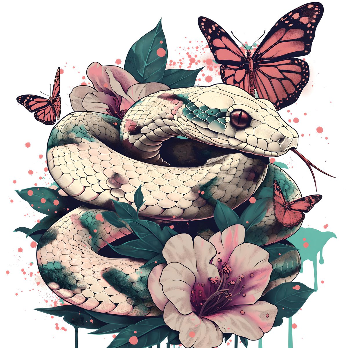 Collaboration with the one and only @Sneketoshi A Snake and His Dream 19/20 6 XTZ Description in Alt objkt.com/tokens/KT1F7Bo…