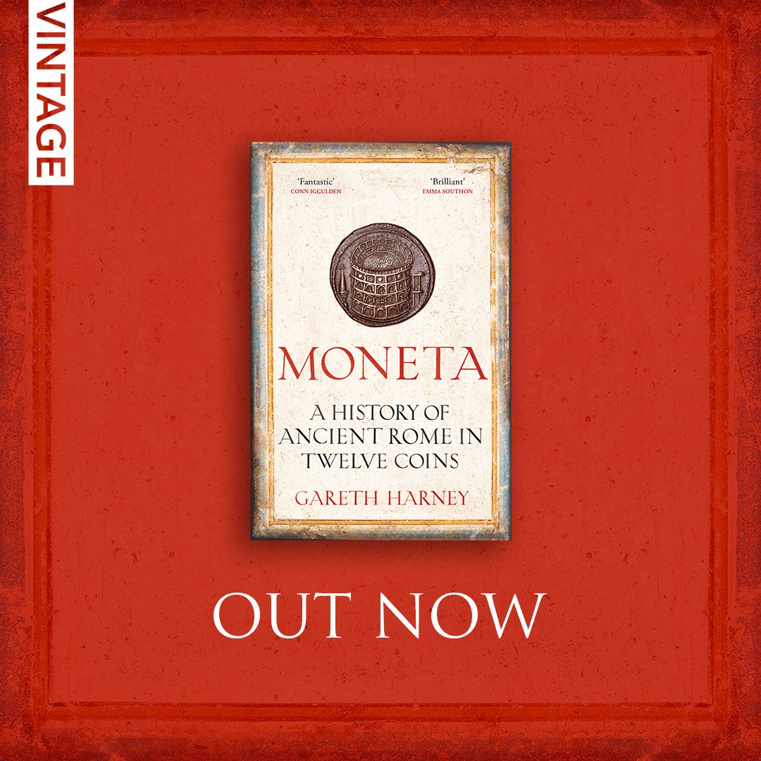 'Reading too many books is distraction - and since you cannot read all the books you possess, you should possess only as many books as you can read.' (Seneca, Letters, 2) A rare day I tell you to IGNORE Seneca. 'Moneta: A History of Ancient Rome in Twelve Coins' is OUT NOW!