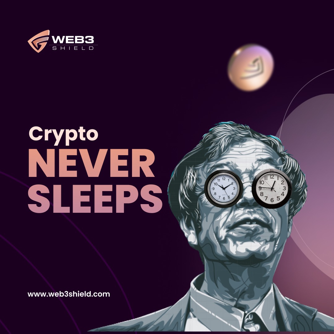 Crypto never sleeps💤

Stay protected with Web3Shield's bridge insurance  - round the clock ⏰

 #CryptoInsurance #BridgeInsurance #Web3Security