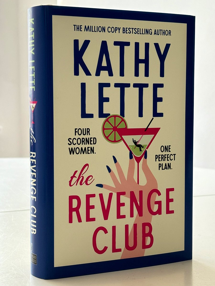 Happy publication day, @KathyLette The Revenge Club: the wickedly witty new novel from the queen of quip is out now! Signed copies available from @GoldsboroBooks