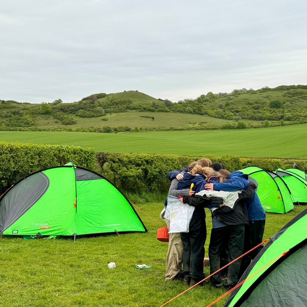 Over 50 pupils tackled their @DofE Silver practice expedition in the Chilterns over the long weekend. #commitment #openingdoors