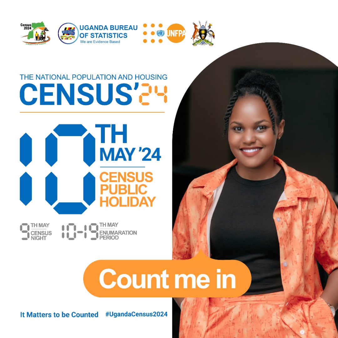 I'm all set to participate in the #UgandaCensus2024. Let's make sure every voice is heard and every individual is counted. Together, we build a better future. @UNFPAUganda