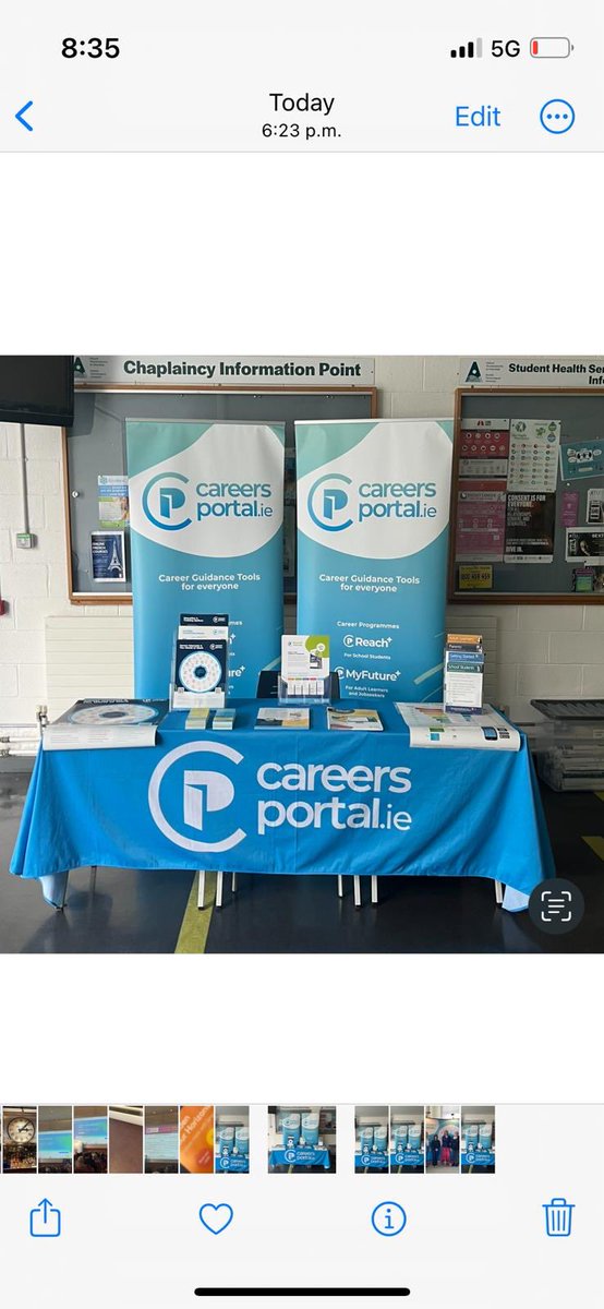 All set up and excited to meet the students and Guidance Counsellors at the IGC Career Fair at @atusligo_ie - the campus looks great in the sunshine! @Instgc