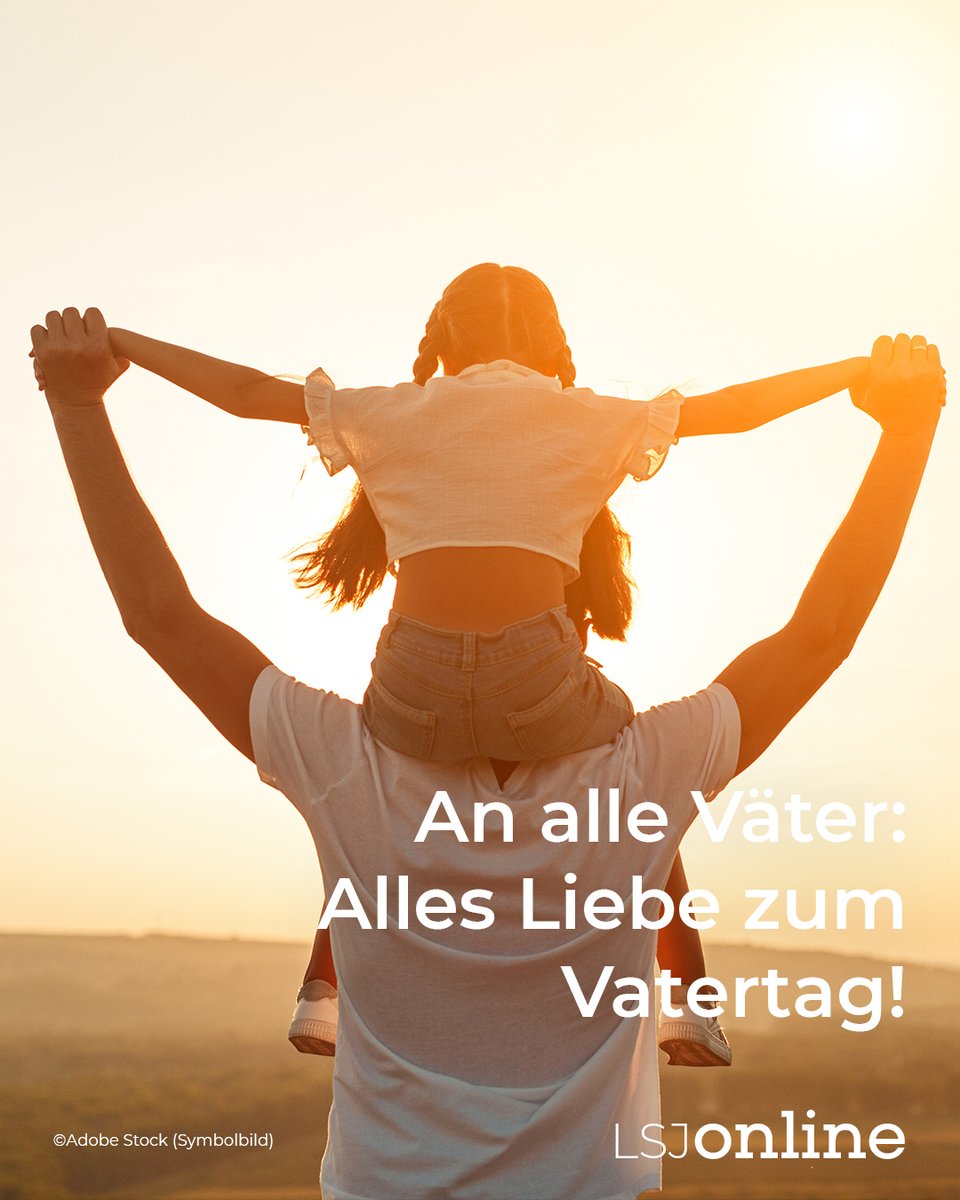 Dieser Donnerstag gehört den Papas. Das LSJonline-Mittagsmagazin wünscht euch einen schönen Vatertag!

#LSJonline #Vatertag #ChristiHimmelfahrt #Papa #LSJmittagsmagazin