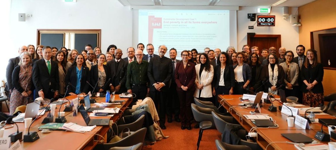 Last Tuesday we closed the Expert Group Meeting on SDG 1 in #Geneva. Grateful for the insightful engagement of representatives from @UNDESA, @UNCTAD, @UNDP, @ilo, @FAO, think tanks, CSOs, and the UN Special Rapporteur for poverty and human rights (@srpoverty). A successful