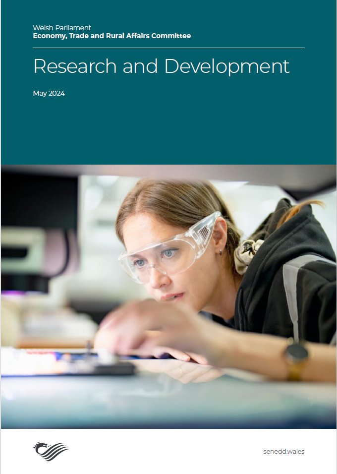 🚨New report! Today the Committee published its report: Research and Development 📋 Read it here 👇 business.senedd.wales/mgIssueHistory…