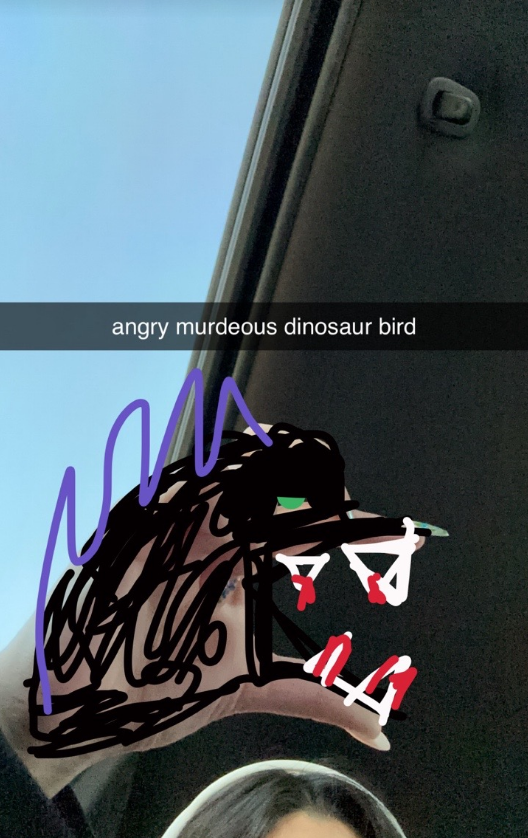 rexstrse's tweet photo. no thoughts just ari doing road trip doodles https://t.co/xiPMAu55j9