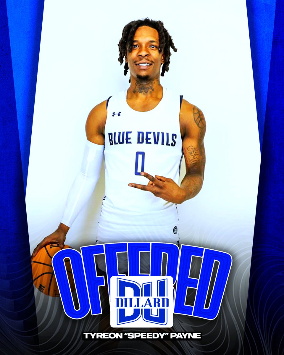 APTTMH 🙌🏾… Beyond honored & blessed to announce my first official offer from Dillard University 💙 BLUE DEVIL NATION what we on? #hornsup