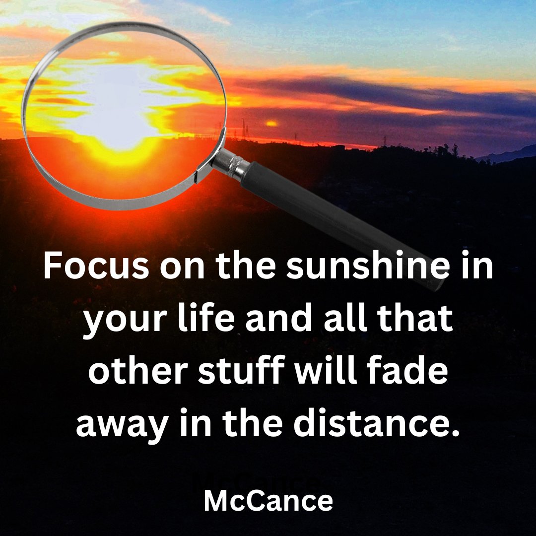 #ThursdayMotivation #thursdaymorning #thursday #MentalWellness #MentalHealthRecovery When you focus on negativity and darkness, your sunshine will disappear. #Everyone 🌞