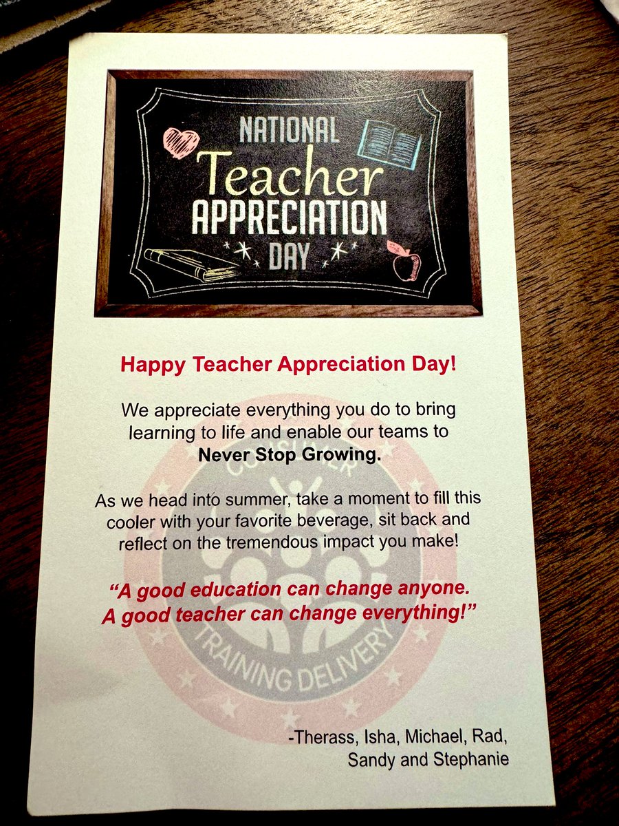 Kristina Turner (@trainertinat) on Twitter photo It’s Teacher Appreciation Week & T-Mobile recognizes the training team as teachers! A team of an elite 17 training managers, we teach all <a href="/TMobile/">T-Mobile</a> ‘s frontline new hires. It’s a feat! & I’m honored to be 1 of them! Thank you <a href="/YowellMichael/">Michael C Yowell</a> and <a href="/TherassBrooks/">Therass Brooks</a> for recognizing us! It’s Teacher Appreciation Week & T-Mobile recognizes the training team as teachers! A team of an elite 17 training managers, we teach all <a href="/TMobile/">T-Mobile</a> ‘s frontline new hires. It’s a feat! & I’m honored to be 1 of them! Thank you <a href="/YowellMichael/">Michael C Yowell</a> and <a href="/TherassBrooks/">Therass Brooks</a> for recognizing us!